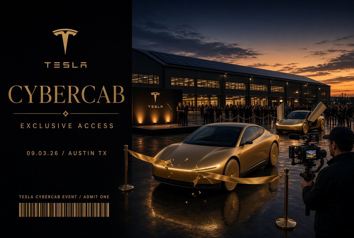 launch event cybercab 2026